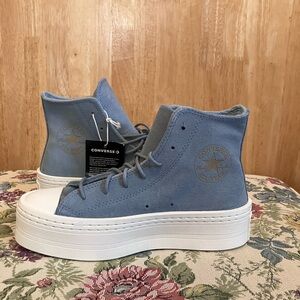 Converse Chuck Taylor All Star Modern Lift Platform High Top 'Teal' A06816C